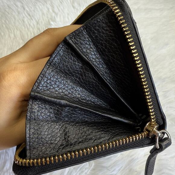 Kate Spade New York Black Zip Around Wallet - Picture 7 of 11